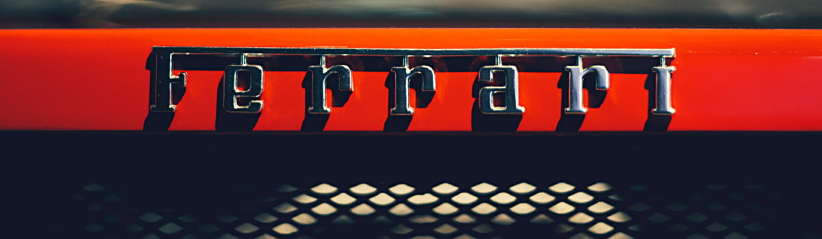 Ferrari Badge where to service your car
