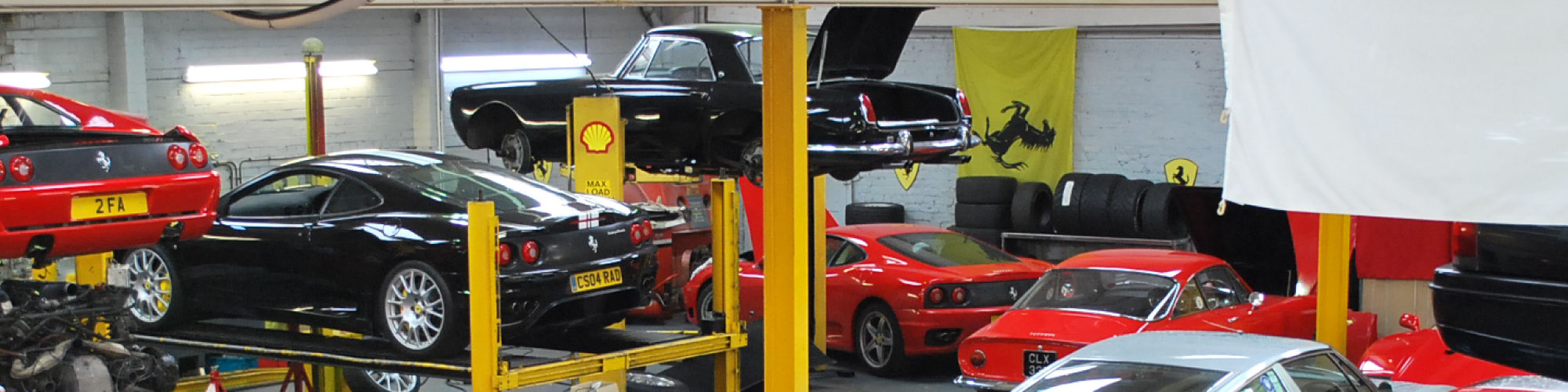 Ferrari and Porsche Workshop near Cheshire Manchester